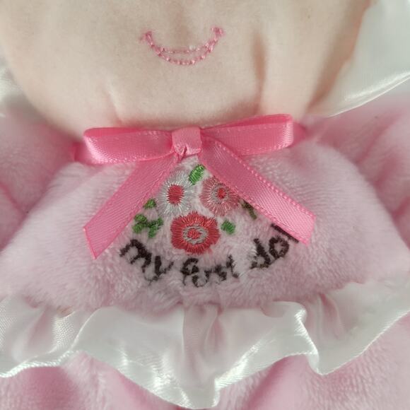 Carter's My First Doll Plush Pink Rattle Baby Girl Soft Toy Stuffed 8"  Plushie - Picture 3 of 13